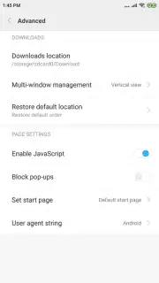 Mint Browser captura 10