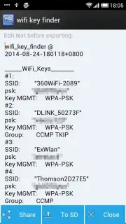 wifi key finder(Root) captura 1