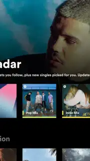 Spotify for Android TV captura 5