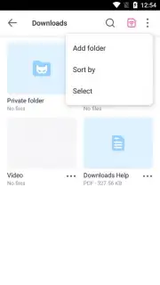 Aloha Browser Turbo captura 1