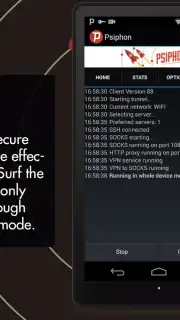 Psiphon Pro captura 13
