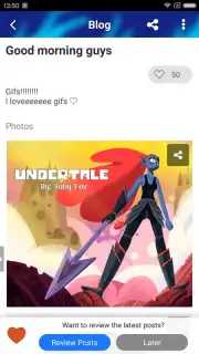Undertale Amino captura 6