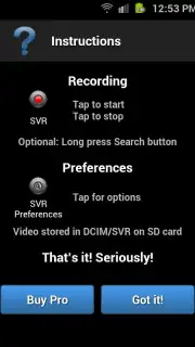 Secret Video Recorder (Android 1X) captura 10