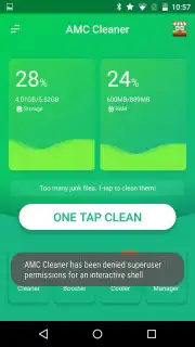 AMC Cleaner captura 4