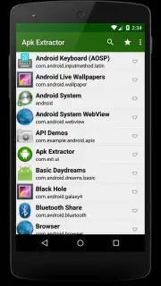 Meher APK Extractor captura 1