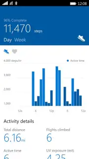 Microsoft Health captura 2