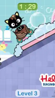 Hello Kitty games - car game captura 6