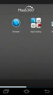 MaaS360 MDM for Android captura 2