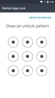 Norton App Lock captura 1