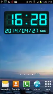 Digital Clock Widget captura 7