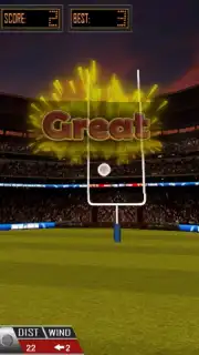 3D Flick Field Goal captura 3