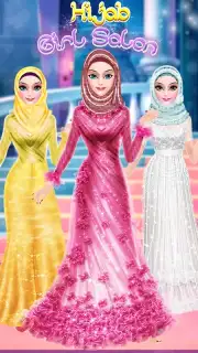 Hijab Girl Salon- Muslim Fashion Princess Makeover captura 1