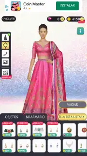 Indian Fashion Dressup Stylist captura 13