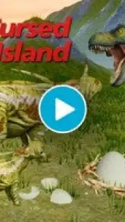 The Cursed Dinosaur Isle: Game captura 1