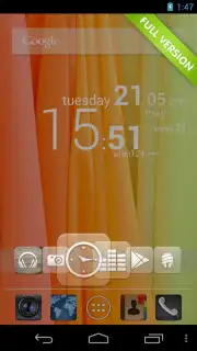 CircleLauncher light captura 5