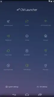 CM Launcher captura 1