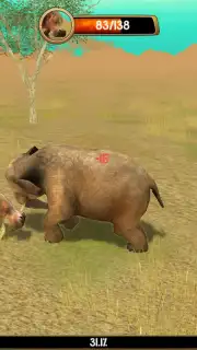 Wild Elephant Sim 3D captura 3