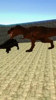 Dino Anky vs T-Rex Colloseum captura 1