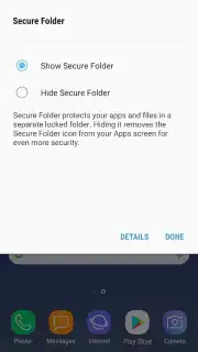 Secure Folder (Samsung) captura 2