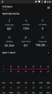 Weather Live captura 2