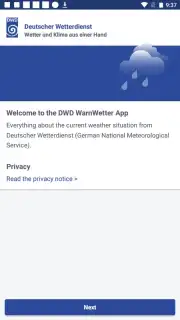 WarnWetter captura 4