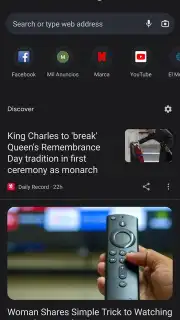 Chrome Beta captura 3