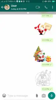 Chrismas Stickers | Stickers For WhatsApp captura 1
