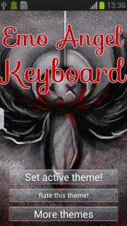 Emo Angel Keyboard captura 6