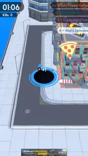 Hole.io captura 2
