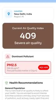 AQI(Air Quality Index) captura 3