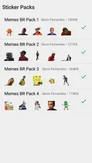 Brazil Funny Memes - Stickers Whatsapp captura 4