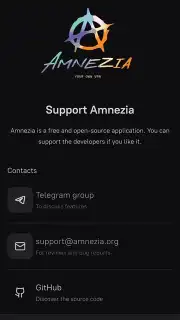 Amnezia VPN captura 9