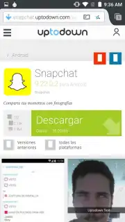 Orfox: Tor Browser captura 3