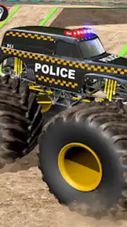Police Monster Truck Car Games captura 5