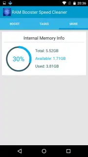 RAM Booster Speed Cleaner captura 3