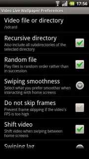 Video Live Wallpaper captura 1