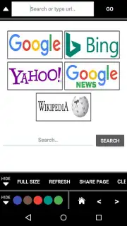 Abacus Browser captura 2