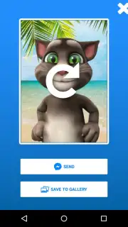 Talking Tom for Messenger captura 4