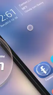 Clean GO Launcher Theme captura 1