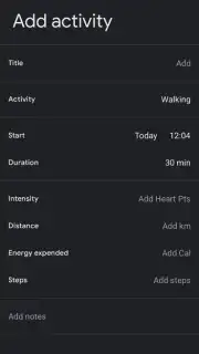 Google Fit captura 6