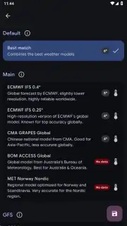 Weather Master captura 7