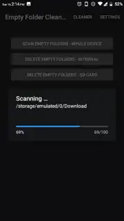 Empty Folder Cleaner captura 8