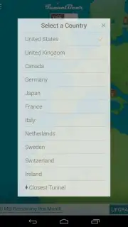 TunnelBear VPN captura 4