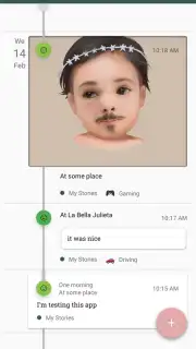 Stories – Timeline Diary captura 8