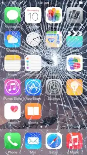 Prank Broken Screen Wallpaper captura 13