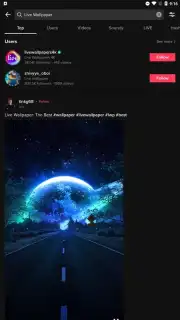 TickTock-TikTok Live Wallpaper captura 6