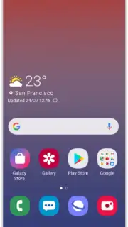 Samsung One UI Home captura 3
