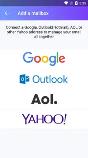 Yahoo Mail Go captura 3