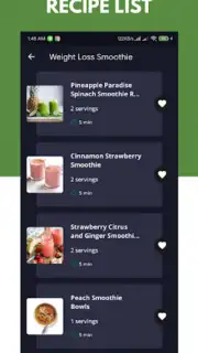 Diet Smoothie Recipes captura 6