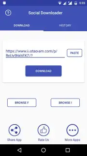 Video Downloader for Facebook & Instagram captura 8